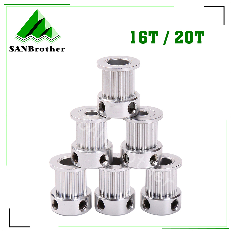 Gt2 Pulley - أجزاء طابعة ثلاثية الأبعاد GT2 ،