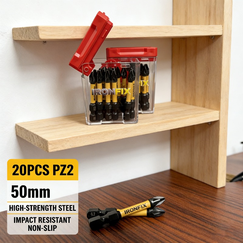 Drill Bit Set - مجموعة رؤوس مفكات PZ2 عالية الجودة،