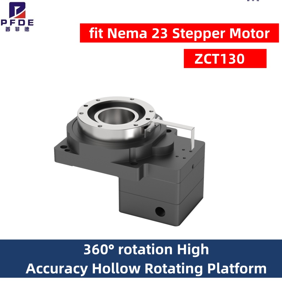 Nema23 Stepper - 360 ° منصة دوارة عالية الدقة