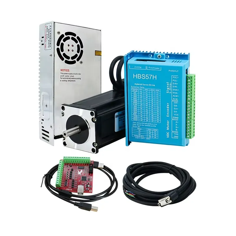 Nema23 Stepper - محرك ستيبر HLTNC Nema23 ذو حلقة