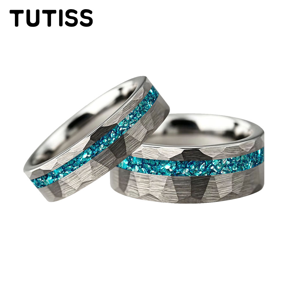 Coupling 8Mm - خاتم تنجستين كاربيد من توتيس بعرض