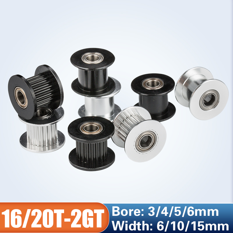 Gt2 Pulley - GT2 المهمل توقيت بكرة 16-الأسنان 20-الأسنان