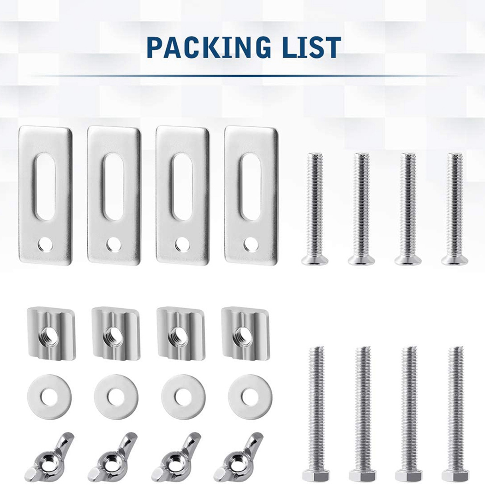 3018 Cnc - مجموعة مشابك تثبيت على شكل حرف