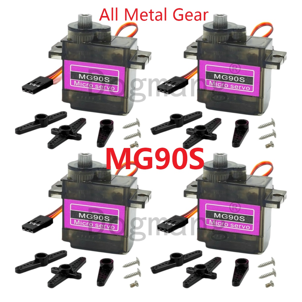 Servo 9G - MG90S سيرفو 1/2/4/10/20/50 قطعة جميع المعدات