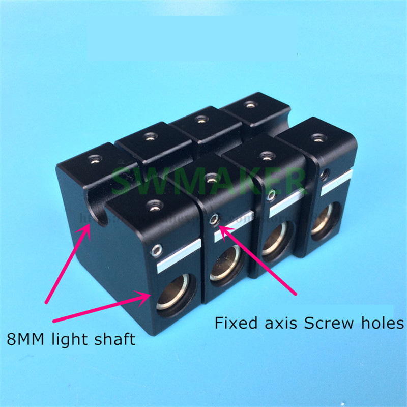 Linear Rod 8Mm - نسخة محدثة من UM2 كتلة منزلق