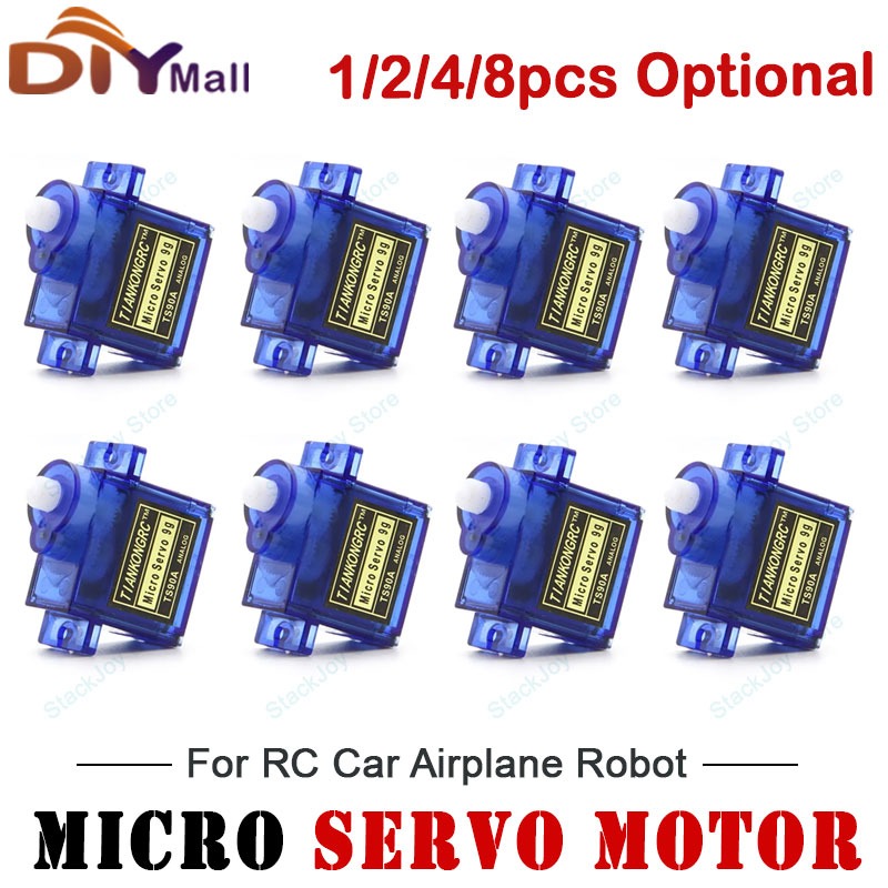 Servo 9G - TS90A 9G مايكرو سيرفو 180 درجة