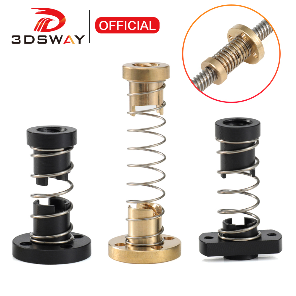 3DSWAY T8 مكافحة عكسي الرصاص ا - مراجعة Lead Screw 8Mm وسعره
