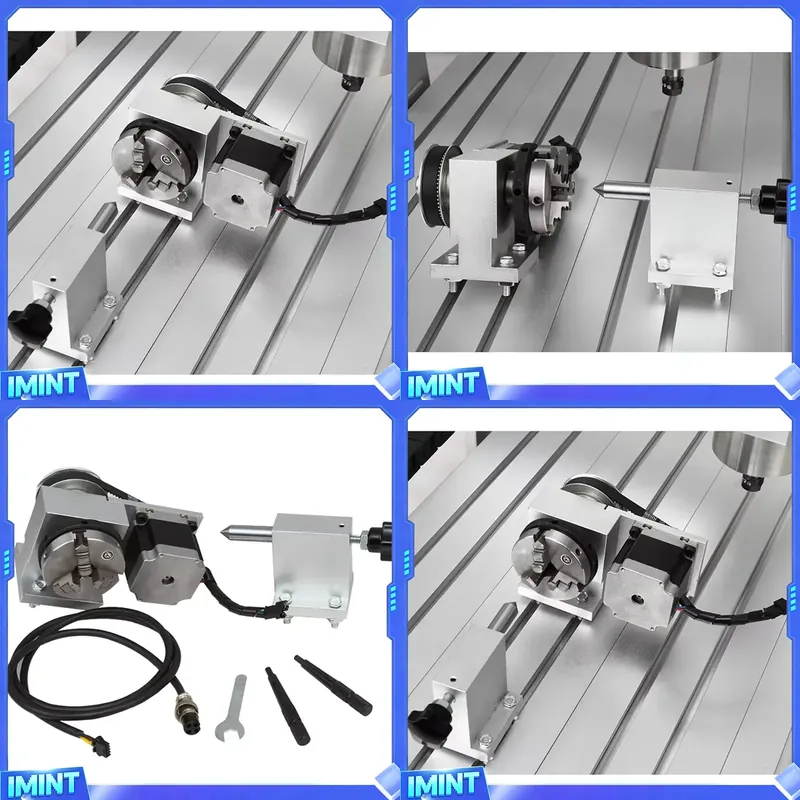 طاولة دوارة CNC ذات محور A 80  - مراجعة Nema23 Stepper وسعره