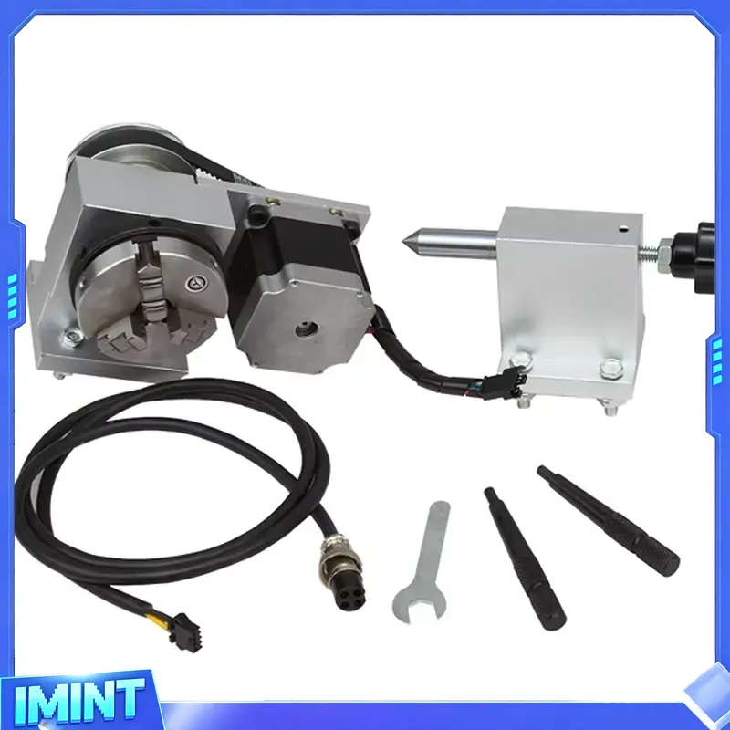 طاولة دوارة CNC ذات محور A 80  - مراجعة Nema23 Stepper وسعره