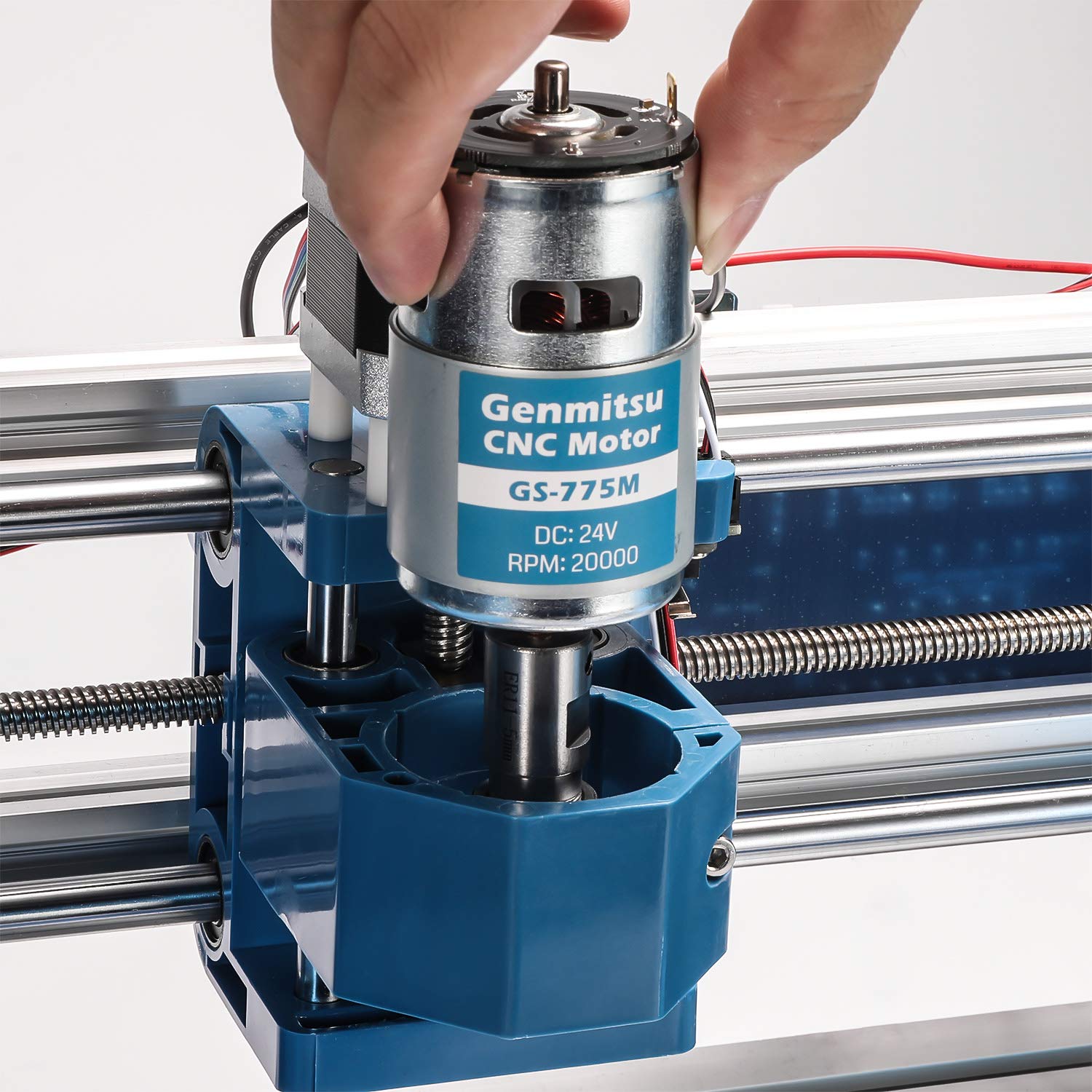 Genmitsu GS-775M 20000RPM 775  - مراجعة 3018 Cnc وسعره