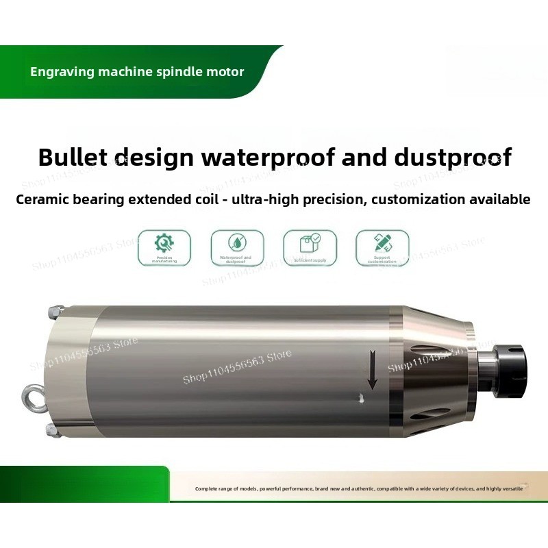 رأس طاقة CNC كهربائي مبرد بالم - مراجعة Water Cooled Spindle وسعره