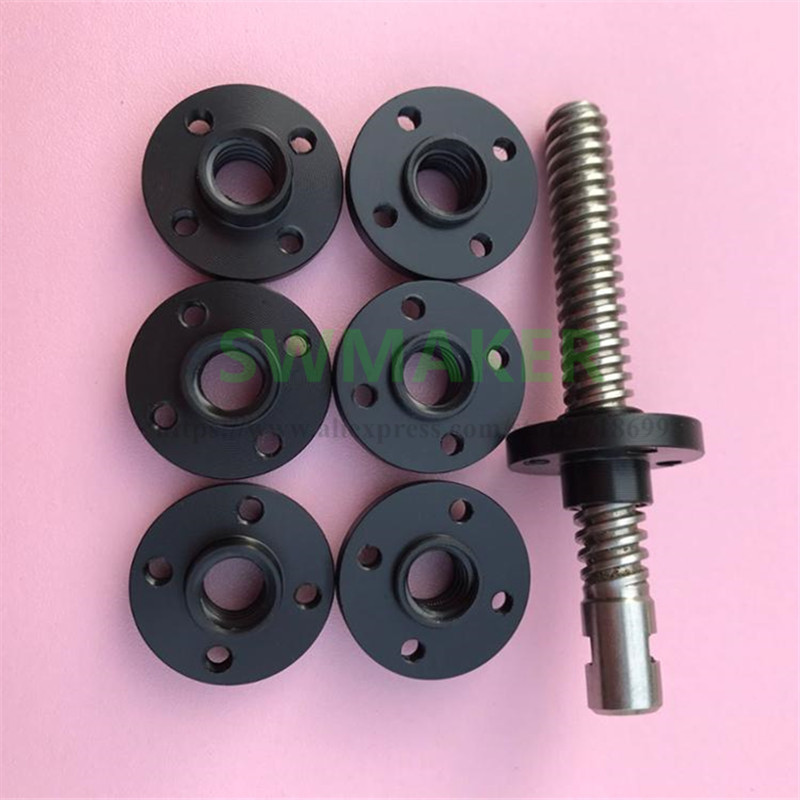 1 قطعة أجزاء طابعة ثلاثية الأب - مراجعة Lead Screw 8Mm وسعره