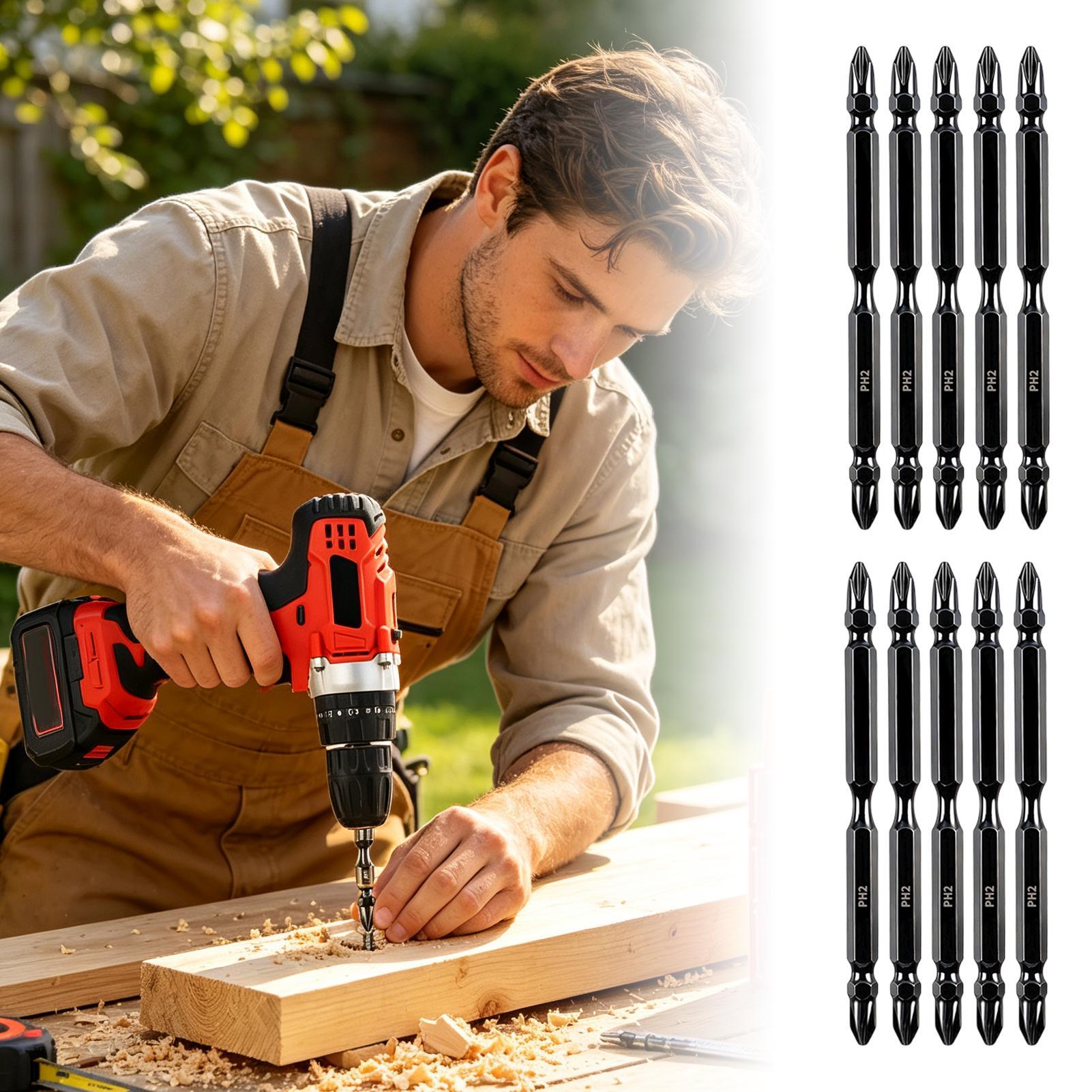 مجموعة رؤوس مغناطيسية مزدوجة ا - مراجعة Drill Bit Set وسعره