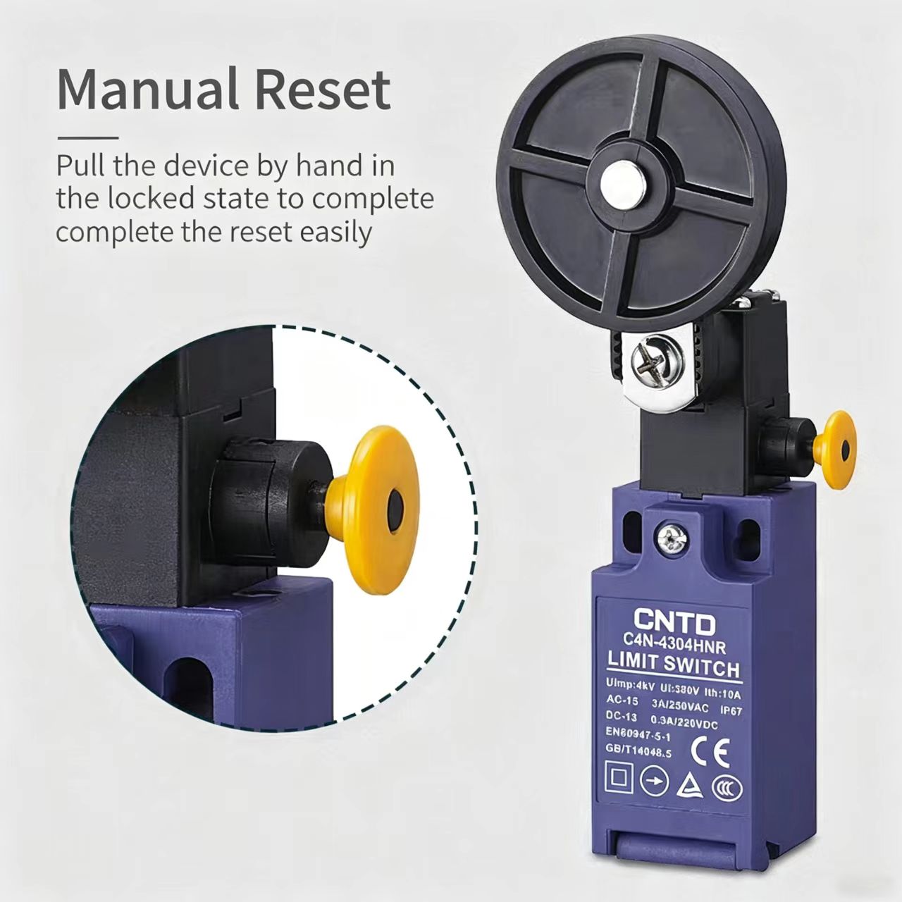 مفتاح حد يدوي الإعادة الضبط CN - مراجعة Limit Switch وسعره