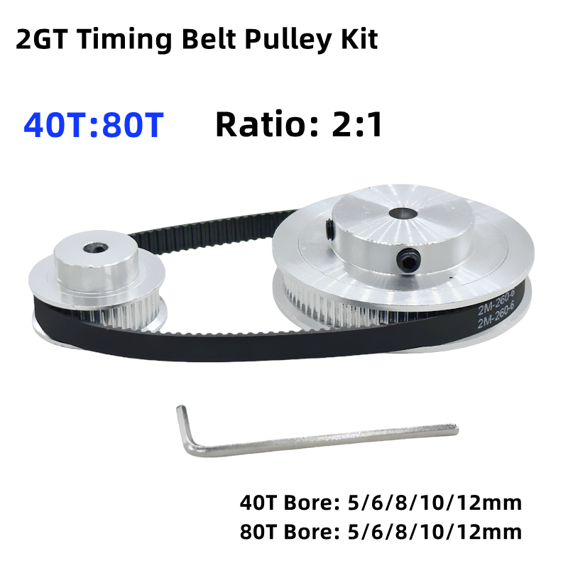 2GT 2 متر 80 الأسنان 40T GT2 4 - مراجعة Gt2 Belt وسعره