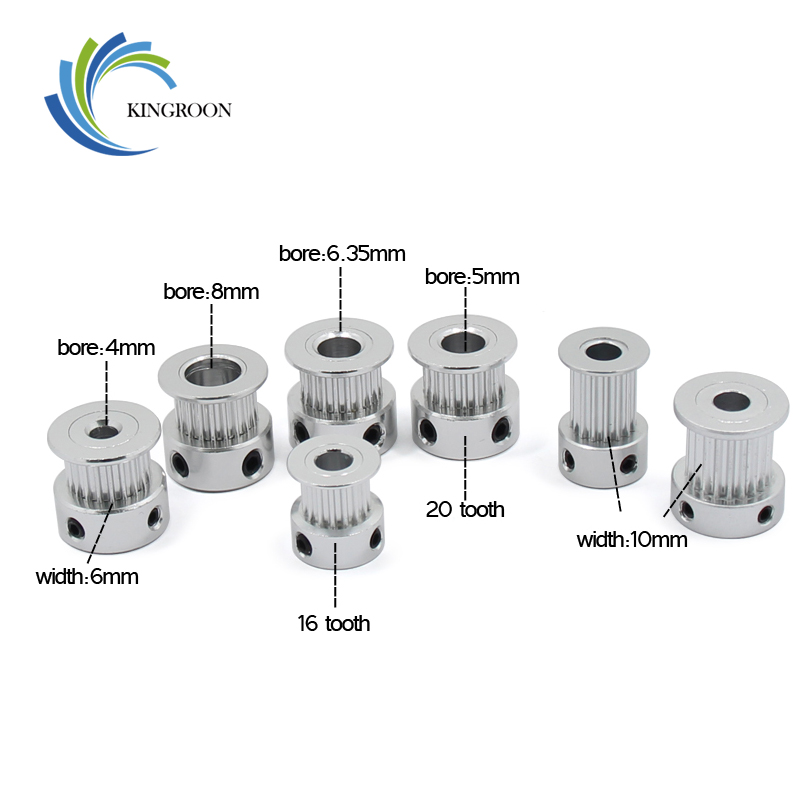 GT2 توقيت بكرة 16 الأسنان 2GT  - مراجعة Gt2 Pulley وسعره