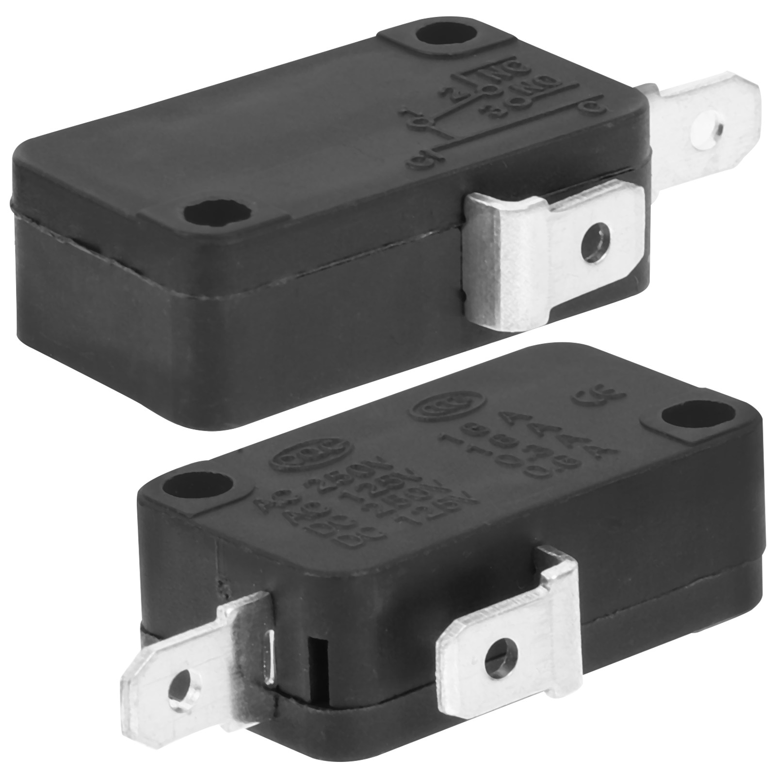 قطعتان من مفتاح المايكرو ذو 2  - مراجعة Limit Switch وسعره