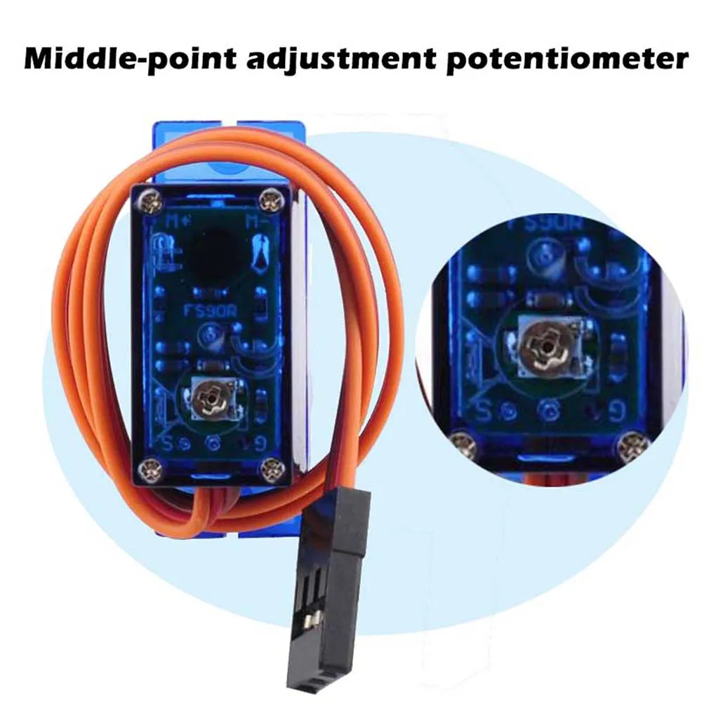 Feetech Mini FS90R مايكرو سيرف - مراجعة Servo 9G وسعره
