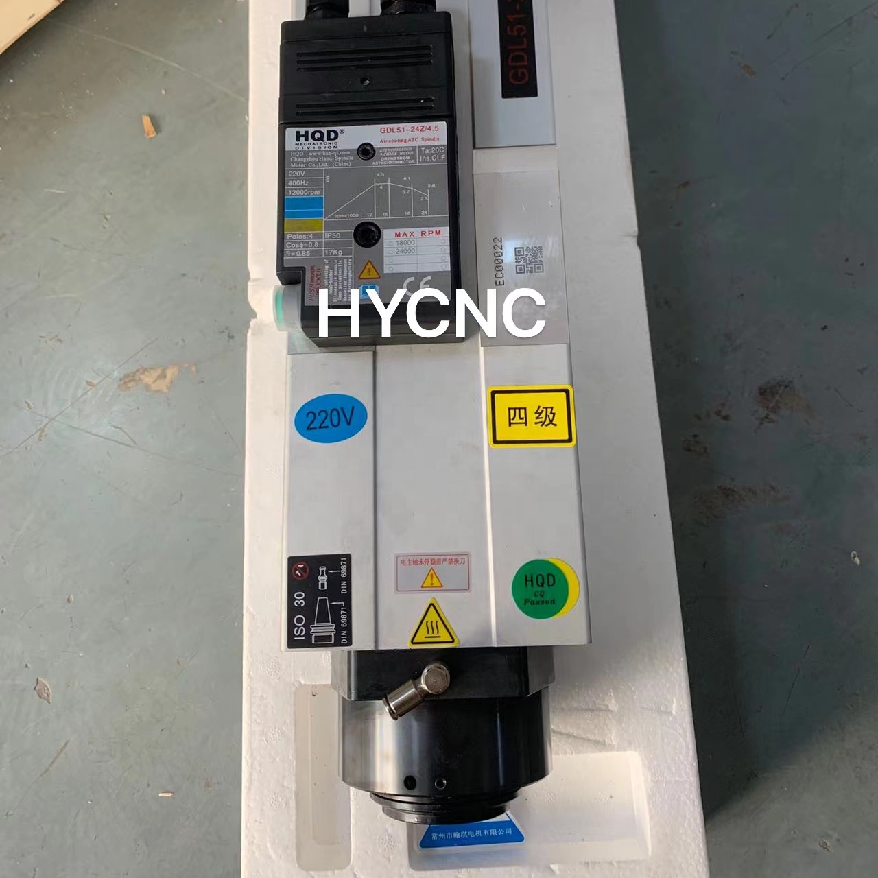 4.5 Kw Atc Spindle Iso30 Motor - مراجعة Cnc Router وسعره
