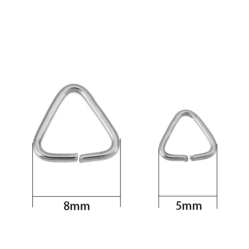 50 قطعة حلقات قفز مثلثة من الف - مراجعة Coupling 8Mm وسعره