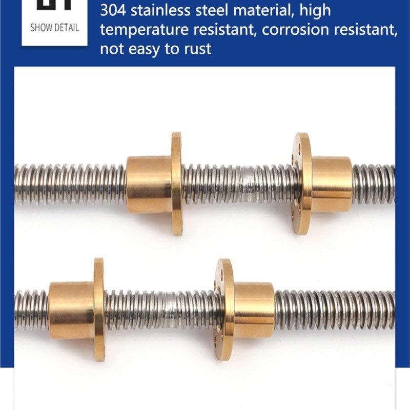 T8 الرصاص المسمار اليمين اليسا - مراجعة Lead Screw 8Mm وسعره