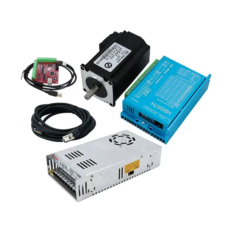 محرك ستيبر HLTNC Nema23 ذو حلق - مراجعة Nema23 Stepper وسعره
