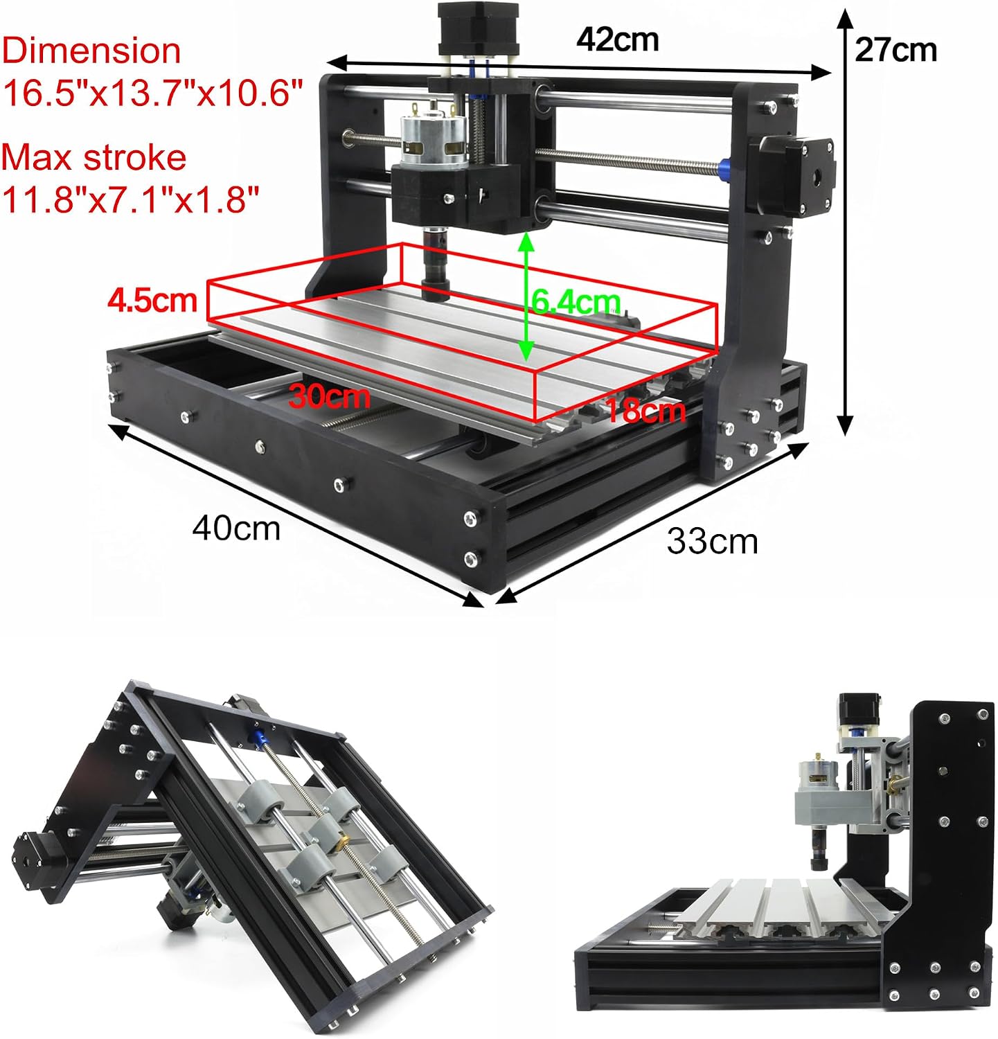 ماكينة نقش وتفريز CNC ثلاثية ا - مراجعة 3018 Cnc وسعره