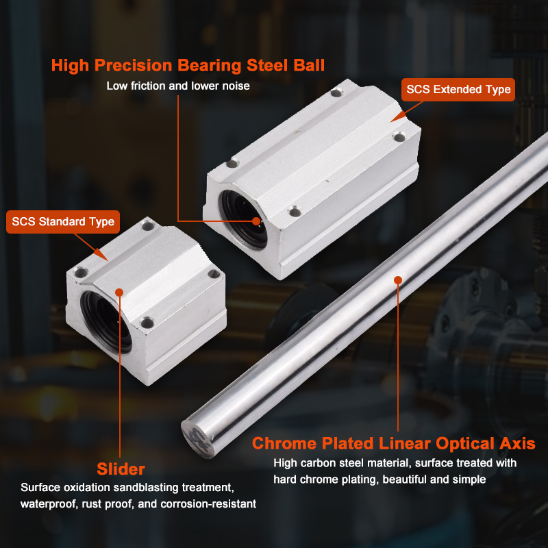 1 قطعة SC8LUU SCS8LUU 8 مللي م - مراجعة Linear Rod 8Mm وسعره