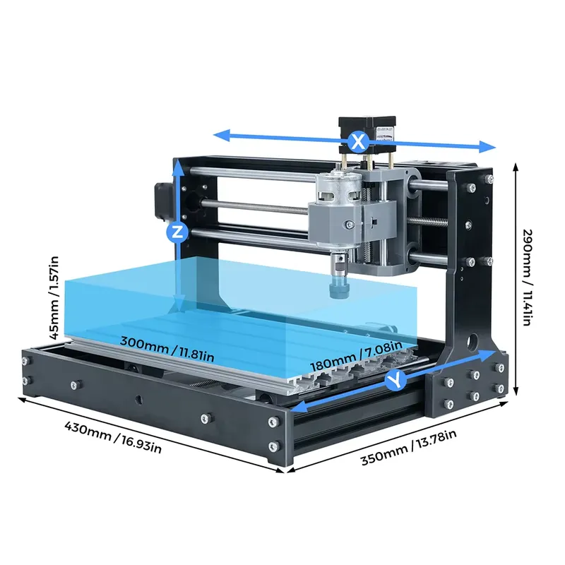 ماكينة نحت CNC 3018 من TWOTREE - مراجعة 3018 Aluminium Cnc وسعره