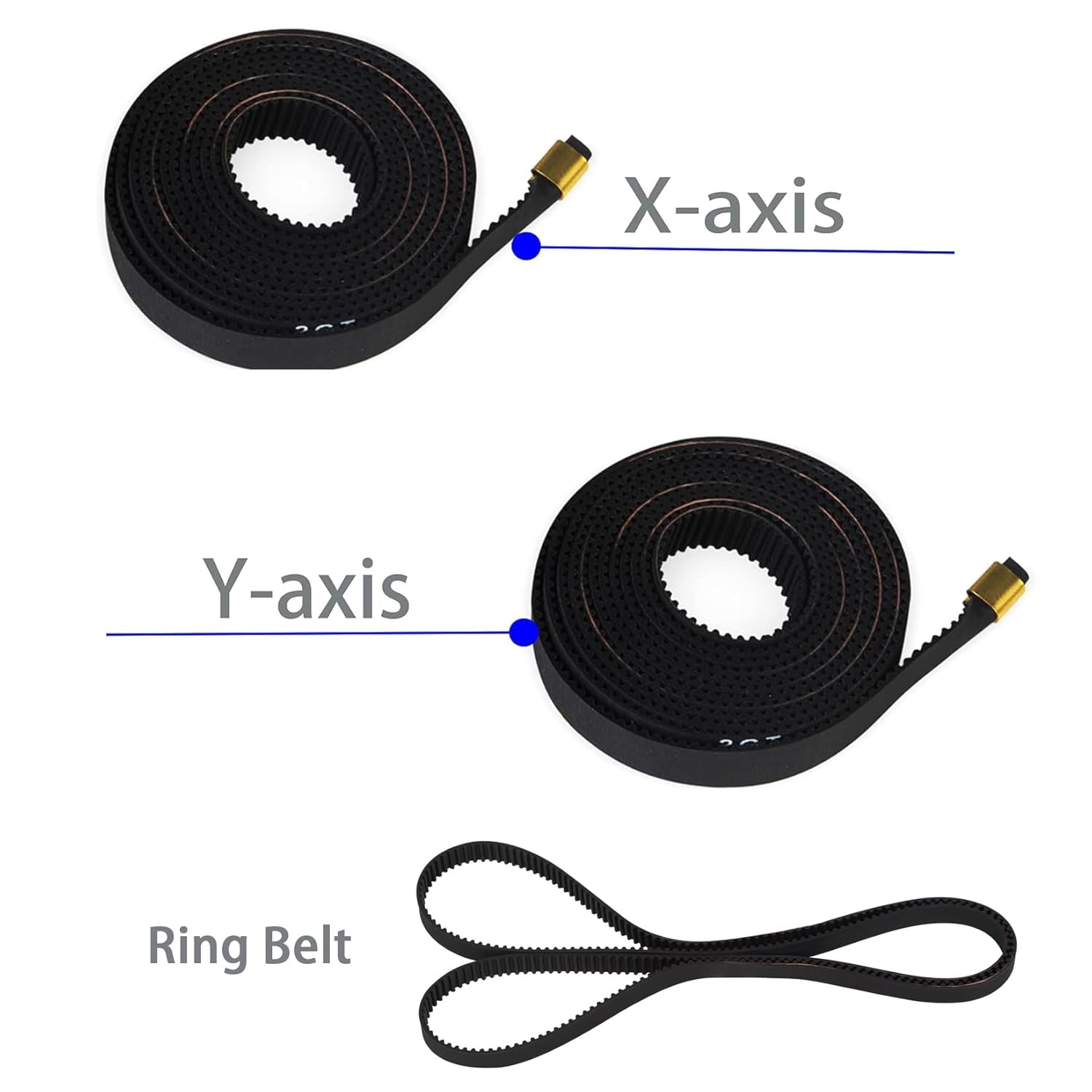 طقم حزام متزامن للمحاور X و Y  - مراجعة Gt2 Belt وسعره