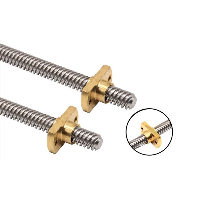 T8 T-نوع شبه منحرف الرصاص المس - مراجعة Lead Screw 8Mm وسعره