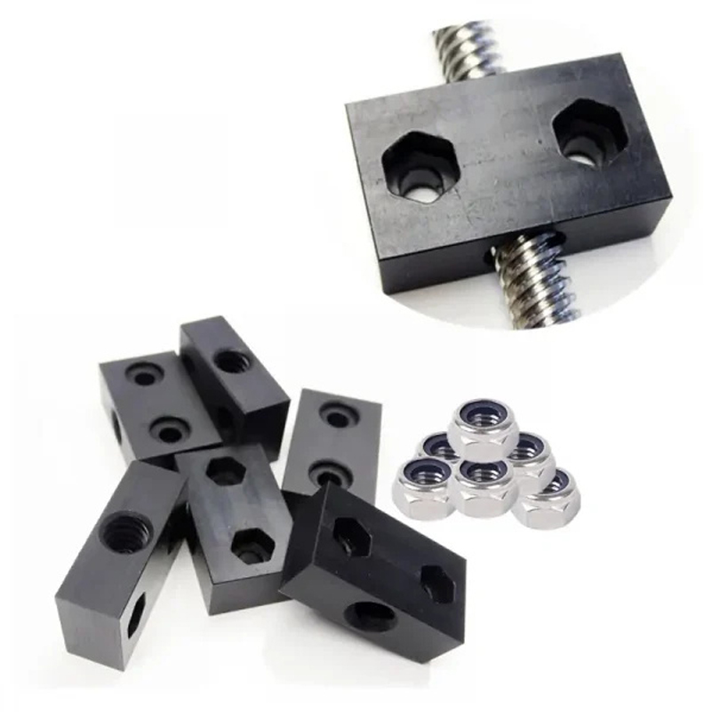 4 قطع من صواميل POM لقضبان الت - مراجعة Linear Rod 8Mm وسعره