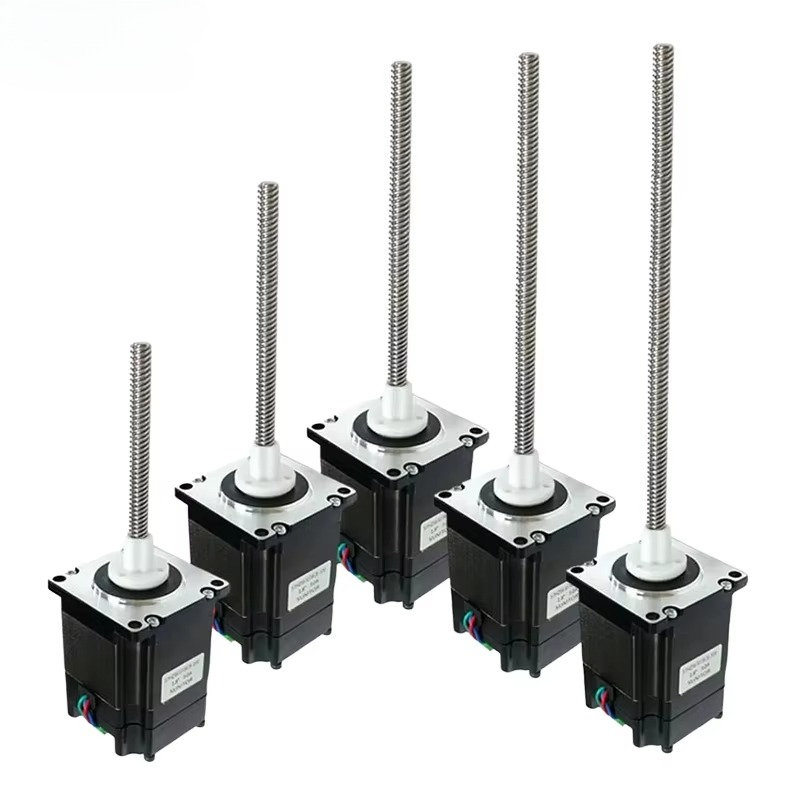 محرك خطوي متكامل Nema 23 مع مح - مراجعة Nema23 Stepper وسعره