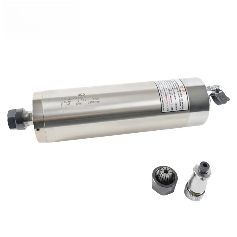 مغزل ثابت السرعة HQD بقوة 2.2  - مراجعة Water Cooled Spindle وسعره