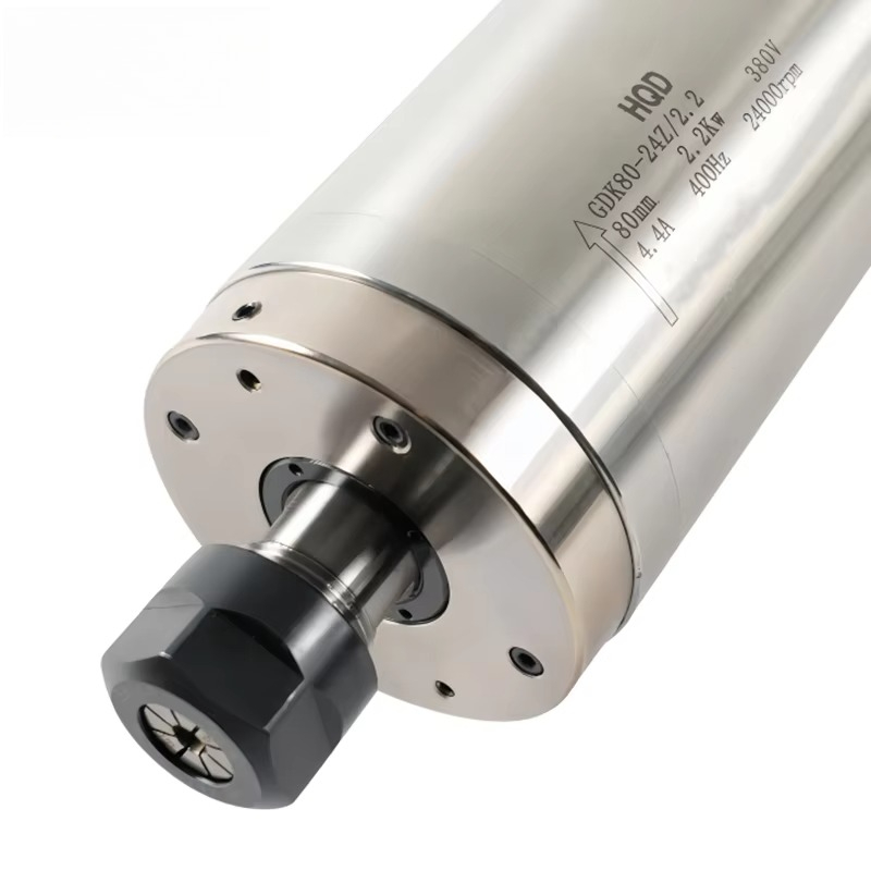 مغزل ثابت السرعة HQD بقوة 2.2  - مراجعة Water Cooled Spindle وسعره