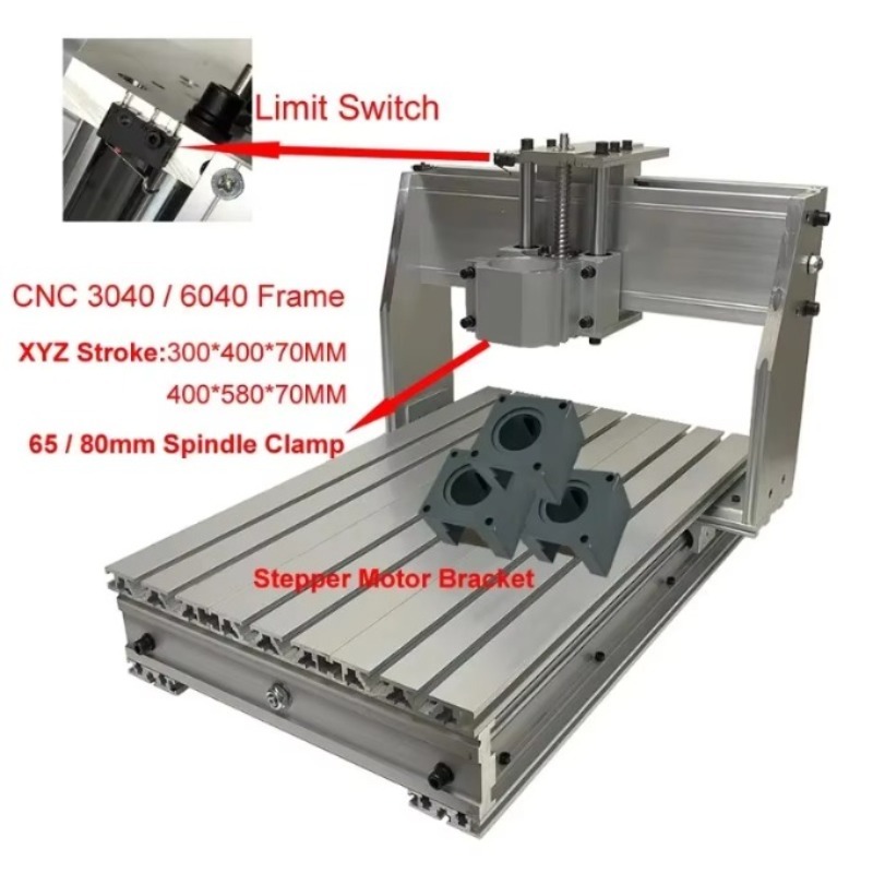 طقم إطار CNC من الألومنيوم 304 - مراجعة Cnc Router وسعره