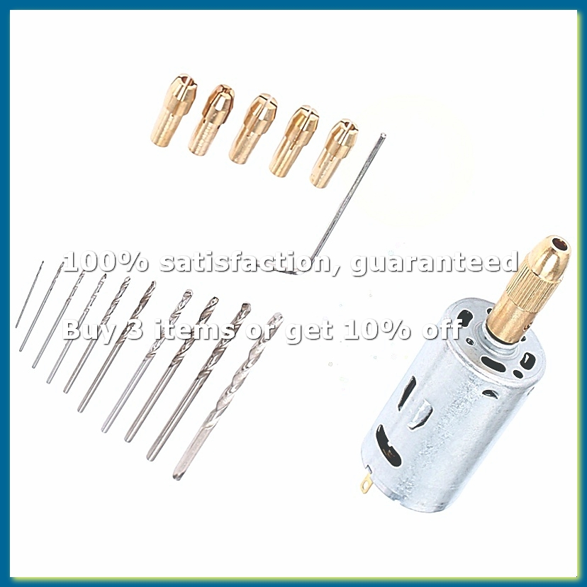 مجموعة مثقاب كهربائي يدوي صغير - مراجعة Drill Bit Set وسعره