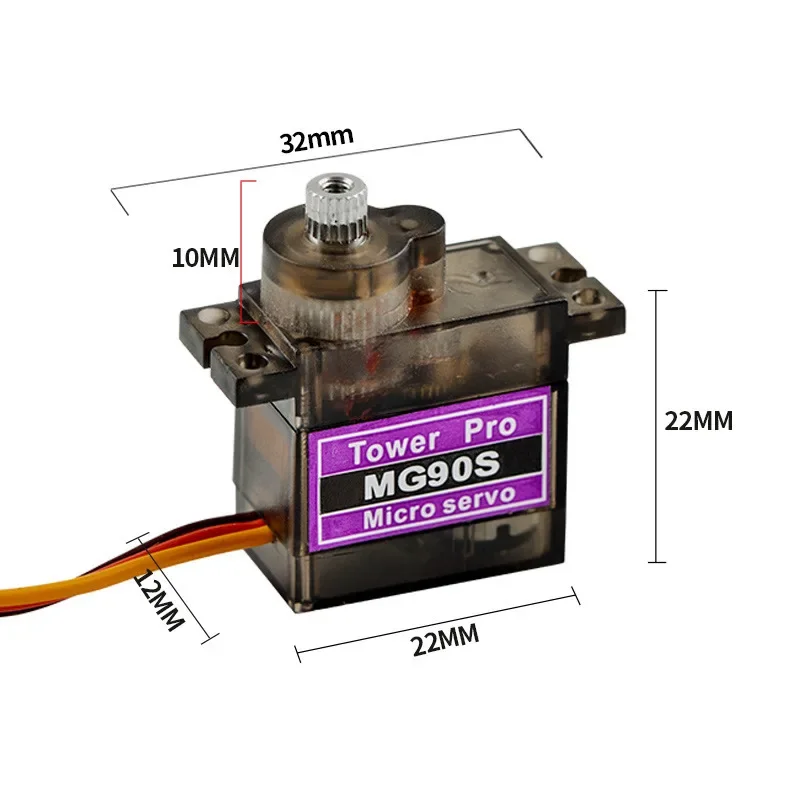 SG90/MG90S 9G مايكرو أجهزة رقم - مراجعة Servo 9G وسعره