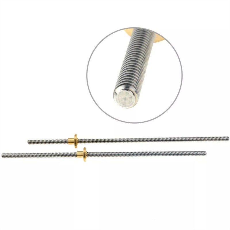 2 قطعة T8 الرصاص المسمار Tr8 ا - مراجعة Lead Screw 8Mm وسعره