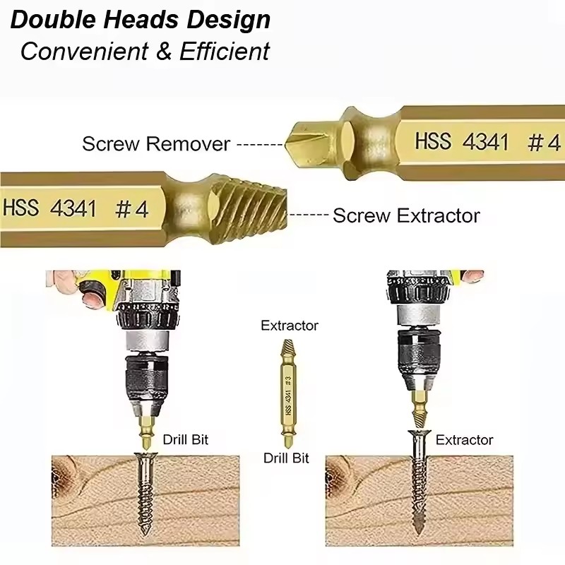 مجموعة أدوات استخراج البراغي ا - مراجعة Drill Bit Set وسعره