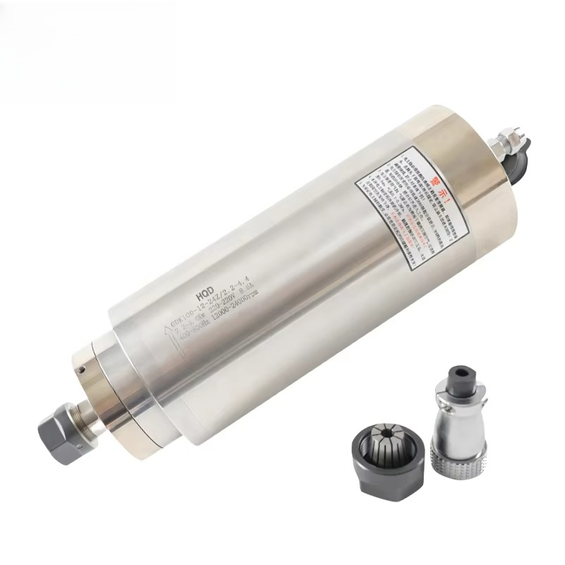 محرك نقش مائي التبريد HQD GDK1 - مراجعة Water Cooled Spindle وسعره