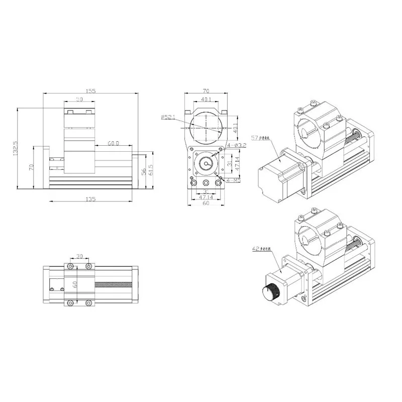 CNC 3018 Z-محور وحدة مع Nema17 - مراجعة 3018 Aluminium Cnc وسعره