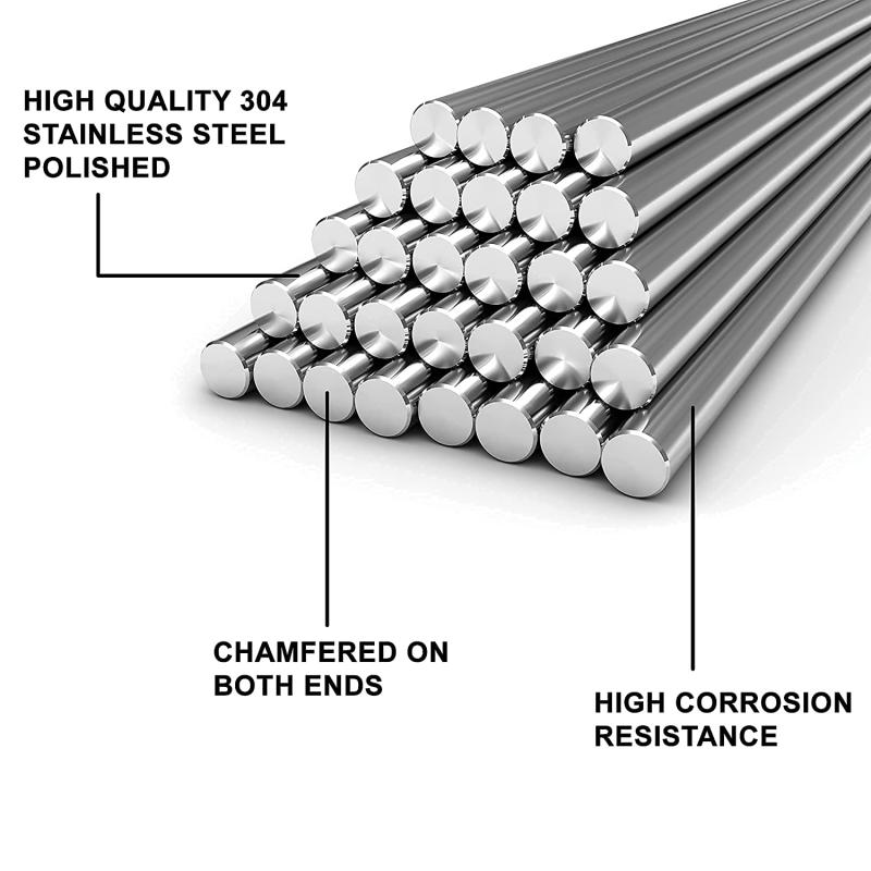 1/5 قطعة الفولاذ المقاوم للصدأ - مراجعة Linear Rod 8Mm وسعره