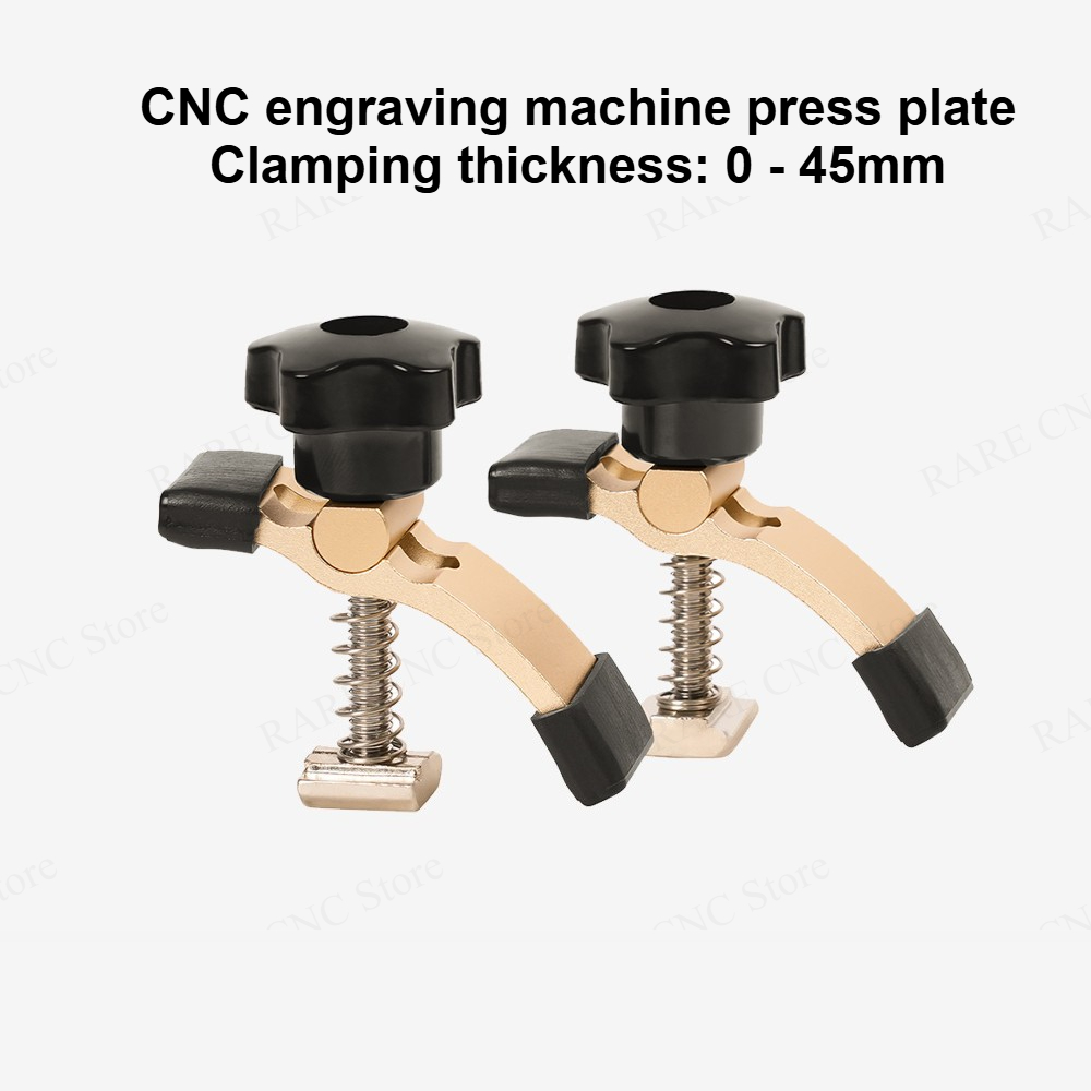 قطعتان من مشابك التثبيت من سبا - مراجعة 3018 Aluminium Cnc وسعره
